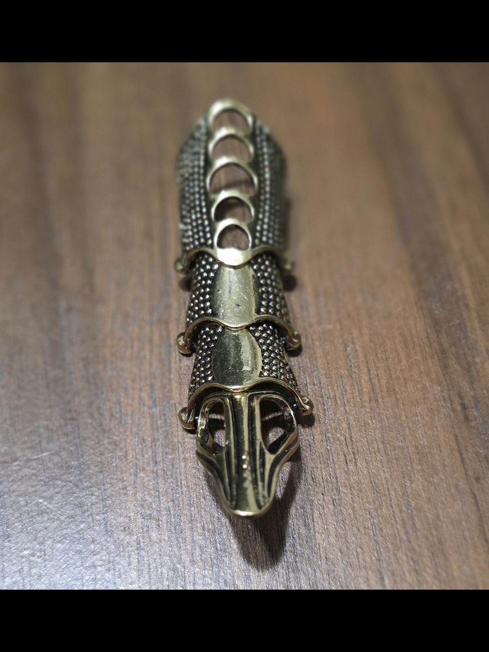 Gothic Style Full Finger Ring
